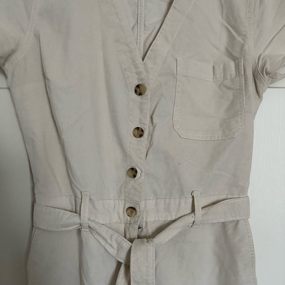 Abercrombie Cream Boilersuit - image 8